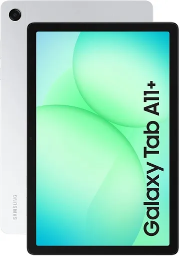 Планшет Samsung Galaxy Tab A11 Plus, 8/256 ГБ LTE, серебристый