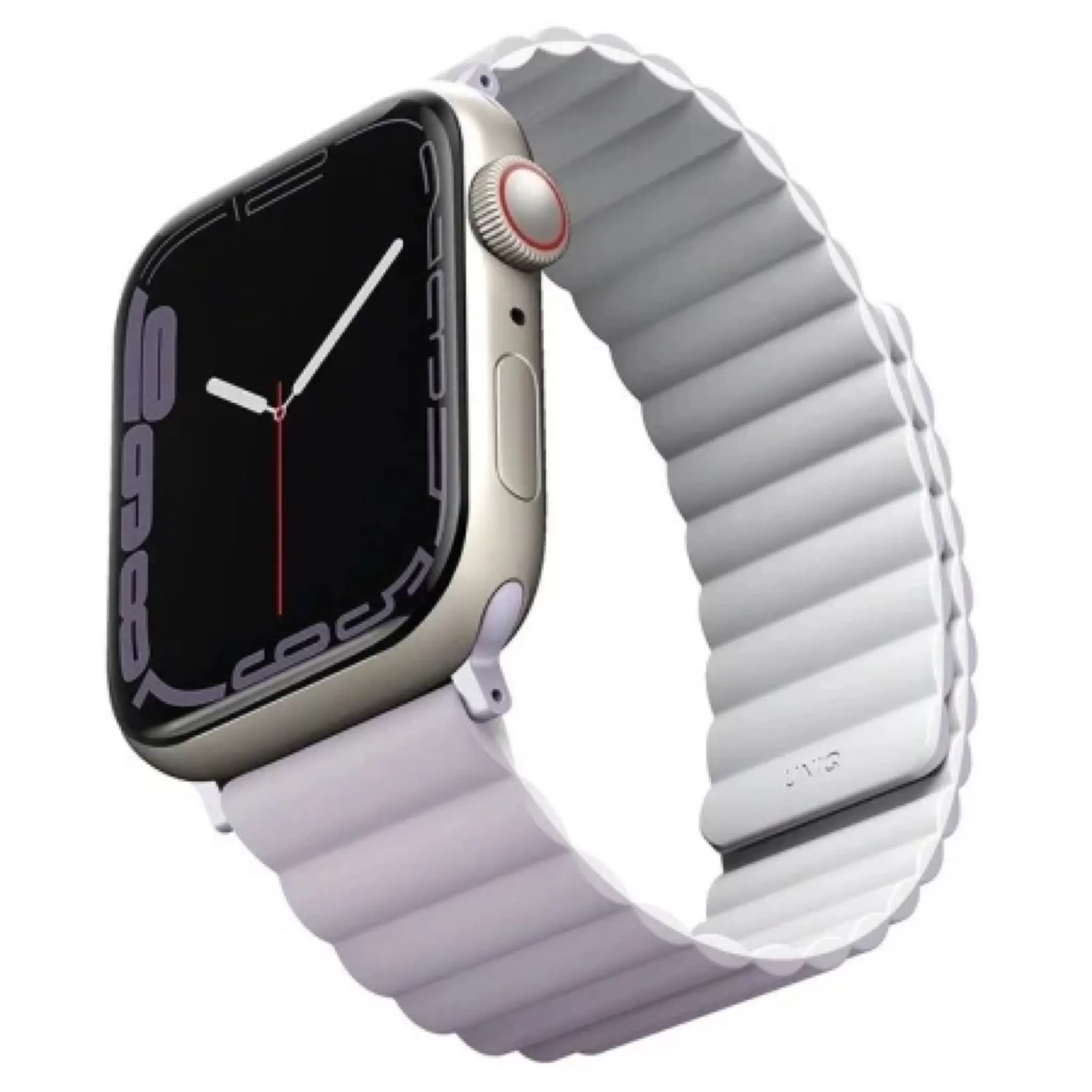 Ремешок Uniq Revix для Apple Watch 49/45/44/42mm, сиреневый/белый